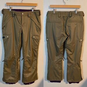 Burton DryRide Waterproof Double Lined Ski Snow Pants Women's Size M